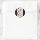 Oud Japans Kunst Sticker (Tas)