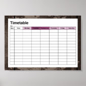 Oud Japans symbool Poster (Voorkant)