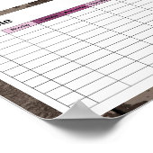 Oud Japans symbool Poster (Hoek)