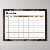 Oud Japans symbool Poster (Voorkant)