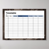 Oud Japans symbool Poster (Voorkant)