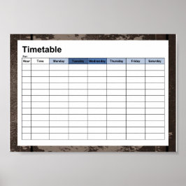 Oud Japans symbool Poster