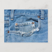 Oud Jeans Briefkaart (Voorkant)
