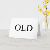 Oud Kaart (Gele Bloem)