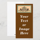 Oud kaartje voor Thanksgiving met Hoorn des Overvl Feestdagenkaart (Voorkant / Achterkant)