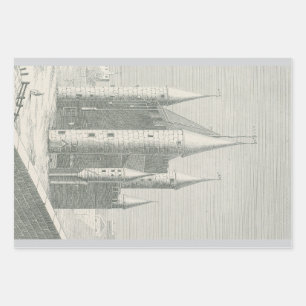 Oud kasteel in Duitsland Inpakpapier Vel