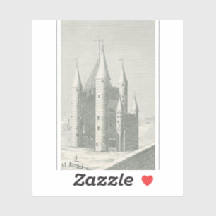 Oud kasteel in Duitsland Sticker