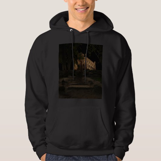 Oud kasteel in het bos hoodie (Voorkant)