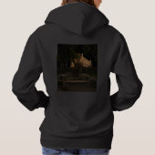 Oud kasteel in het bos hoodie (Achterkant)