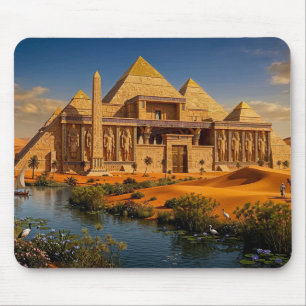 Oud Kasteel uit de Schroeiende Zandvlaktes Muismat