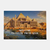 Oud Kasteel uit het Verschroeiende Zand Deurmat (Voorkant)