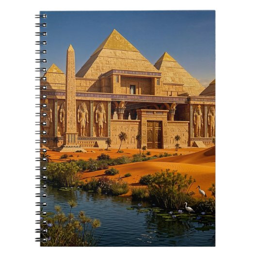 Oud Kasteel uit het Verschroeiende Zand Notitieboek (Voorkant)