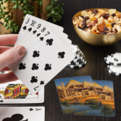 Oud Kasteel uit het Verschroeiende Zand Pokerkaarten (Insitu)