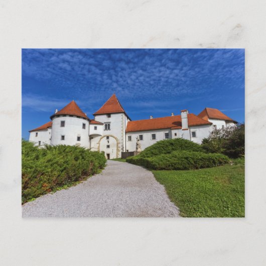 Oud kasteel, Varazdin, Kroatië Briefkaart (Voorkant)