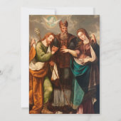 Oud Katholiek Trouwuitnodiging Kaart (Achterkant)