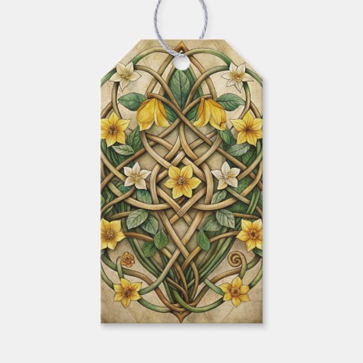 Oud-Keltisch  Cadeaulabel (Voorkant)