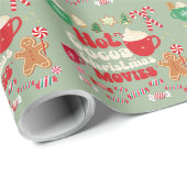 Oud Kerstfeest Cadeaupapier (Rol Hoek)