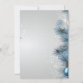 Oud Kerstfeest Kaart (Achterkant)