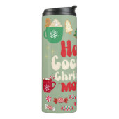 Oud Kerstfeest Thermosbeker (Gedraaid links)