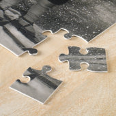 Oud Kerstmis, Beste Vrienden op Ski's Legpuzzel (Zijkant)