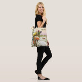 Oud Kerstmis, brievenbussen in winterlandschap Tote Bag (Op model)