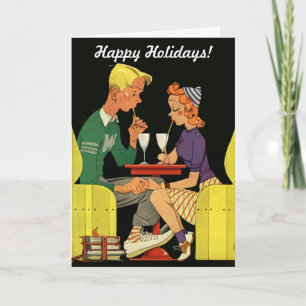 Oud Kerstmis, de Sodalokaal Liefde en Romantiek Feestdagen Kaart