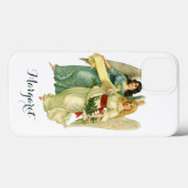 Oud Kerstmis, Engelachtige Victoriaanse Engelen Case-Mate iPhone Case (Achterkant (horizontaal))