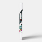Oud Kerstmis, Fancy Victoriaanse stadsmensen Case-Mate iPhone Case (Achterkant / Rechts)