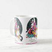 Oud Kerstmis, Fancy Victorianse stadsmensen Koffiemok (Voorkant links)