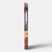 Oud Kerstmis, Jongen speelt met speelgoedtreinen Case-Mate iPhone Case (Achterkant / Links)