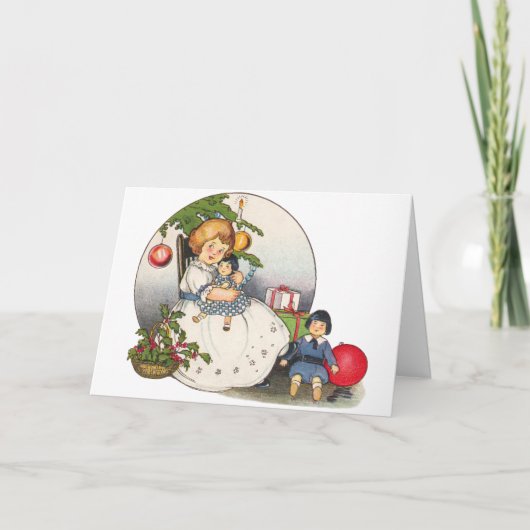 Oud Kerstmis, Kaarten eenvoudig aan te passen (Voorkant)