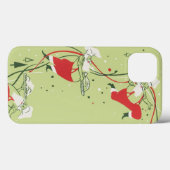 Oud Kerstmis, Kerstman Chef met Diner Case-Mate iPhone Case (Achterkant (horizontaal))