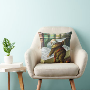 Oud Kerstmis, Kerstman en Zijn Werken Kussen