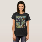 Oud Kerstmis, Kerstman en Zijn Werken T-shirt (Voorkant volledig)