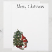 Oud Kerstmis, Kerstman met Cadeaus (Voorkant / Achterkant)