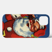 Oud Kerstmis, Kerstman naar beneden door de schoor Case-Mate iPhone Case (Achterkant (horizontaal))