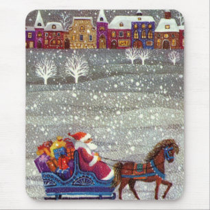 Oud Kerstmis, Kerstman Paard Openslee Muismat
