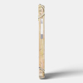 Oud Kerstmis, Kerstman rijdt op een fiets Case-Mate iPhone Case (Achterkant / Links)