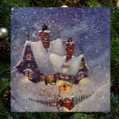 Oud Kerstmis, Kerstman Werkplaats Noordpool Poster
