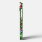 Oud Kerstmis, knus blokhut met open haard Case-Mate iPhone Case (Achterkant / Links)