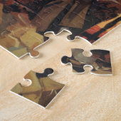 Oud Kerstmis, Liefde en Romantiek Koppel Legpuzzel (Zijkant)
