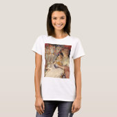 Oud Kerstmis, Moeder leest Slaapverhaal T-shirt (Voorkant volledig)