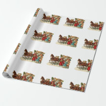 Oud Kerstmis, Oude Kerstmis met Paard en Slede,