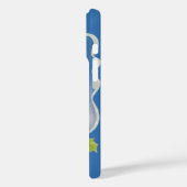 Oud Kerstmis, Retro Jolly Sint Nicolaas Case-Mate iPhone Case (Achterkant / Links)