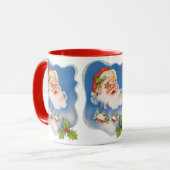 Oud Kerstmis, Retro Jolly Sint Nicolaas Mok (Voorkant links)