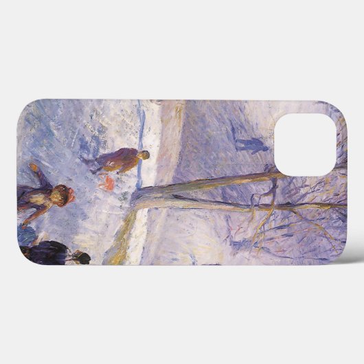 Oud Kerstmis, Rijden met slee, Central Park Glacke Case-Mate iPhone Case (Achterkant (horizontaal))