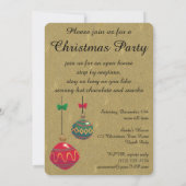 Oud Kerstmis, Schattige Kerstman Kabouter op Goud Kaart (Achterkant)