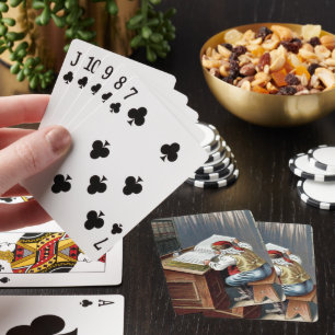 Oud Kerstmis, Sint Nicolaas Stout of Braaf  Pokerkaarten