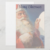 Oud Kerstmis, Sinterklaas Stoute Nette Lijst Briefpapier (Voorkant / Achterkant)