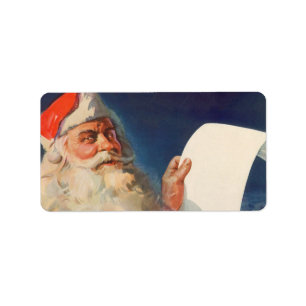 Oud Kerstmis, Sinterklaas Stoute Nette Lijst Etiket